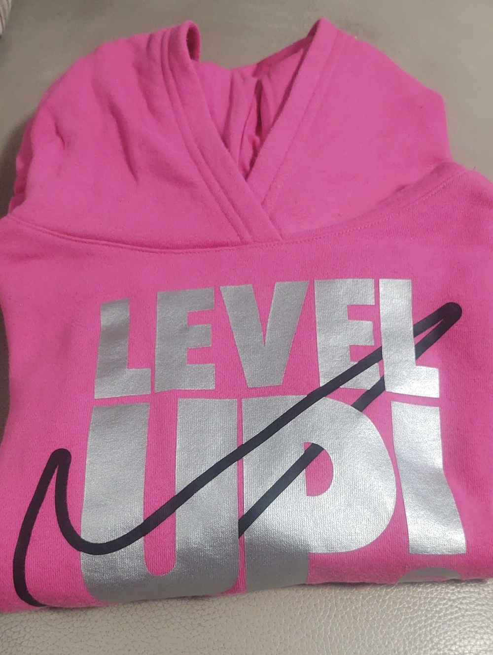 Nike Girl's Pink Hoodie